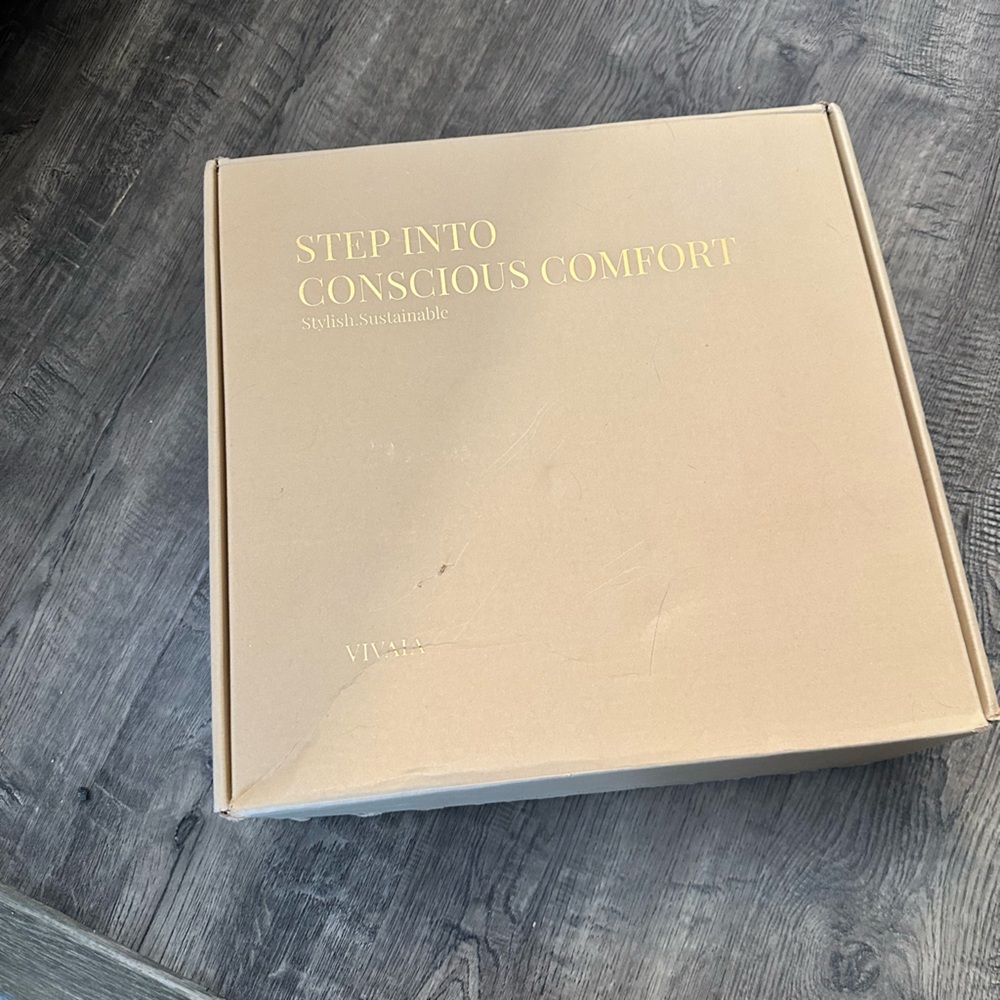 Vivaia knee high (slightly above the knee) knitted boots; size 7.5